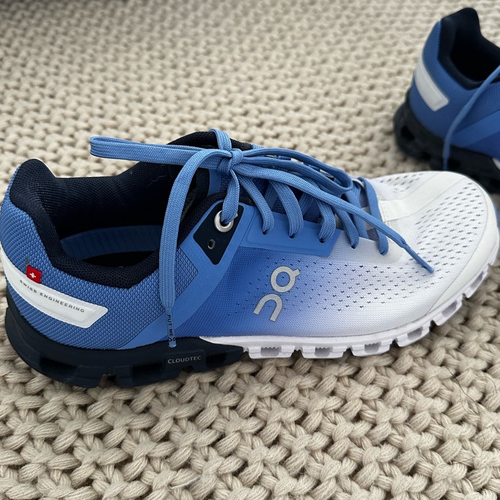 On sneakers